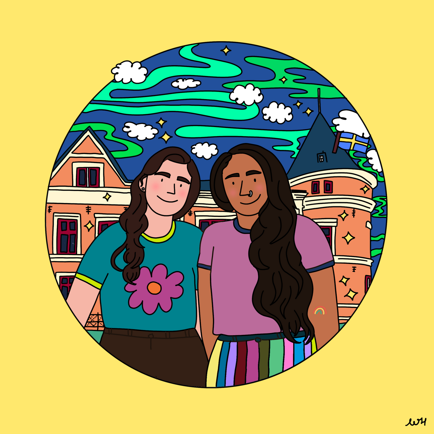Custom Portrait - magical midpoint