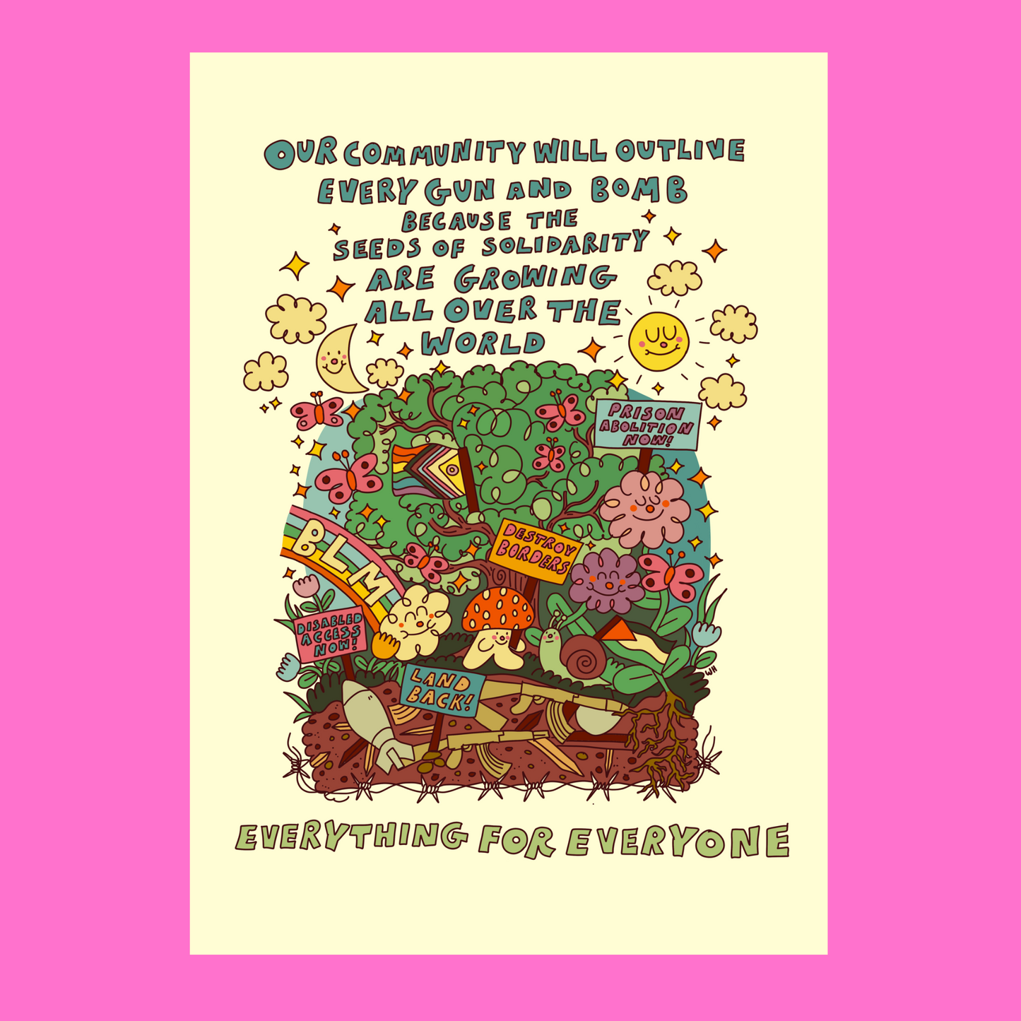 Some things can’t be destroyed - a3 print