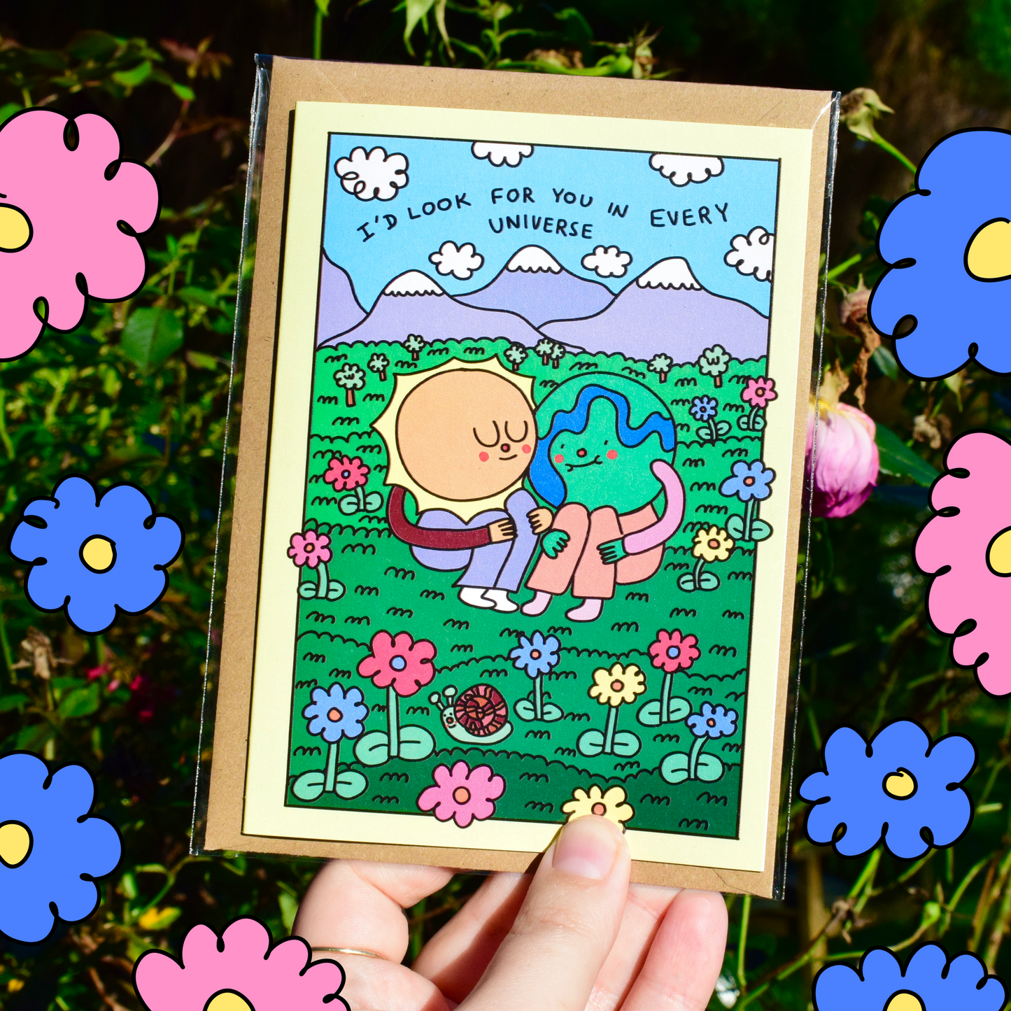 I’d look for you in every universe - greetings card