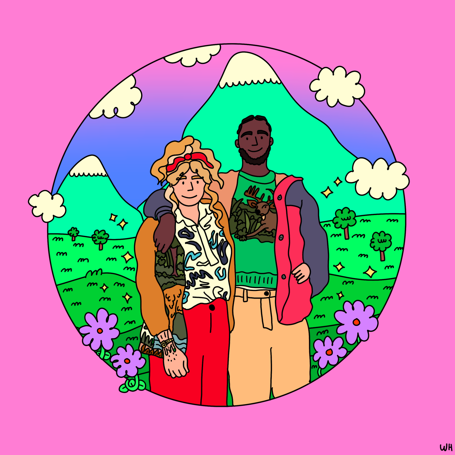 Custom Portrait - magical midpoint