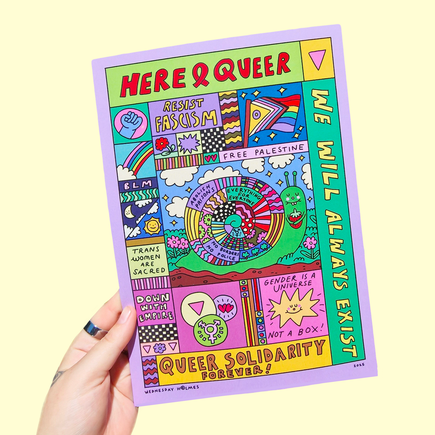 We will always exist - a4 print