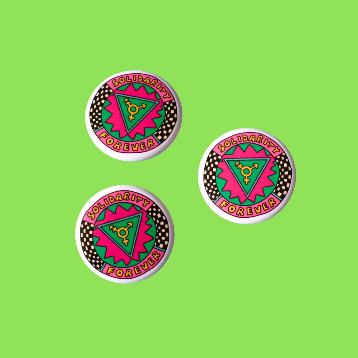 Solidarity Forever - Button Badge