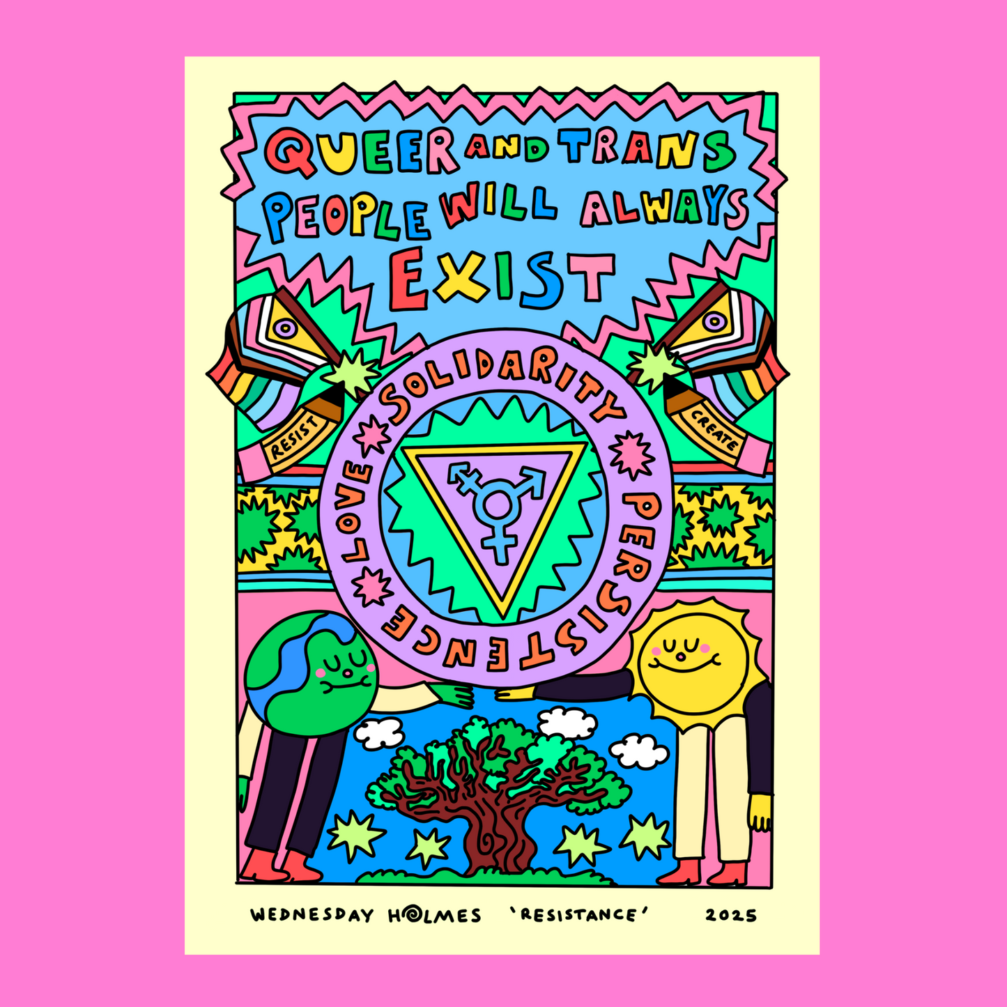 Resistance - art print