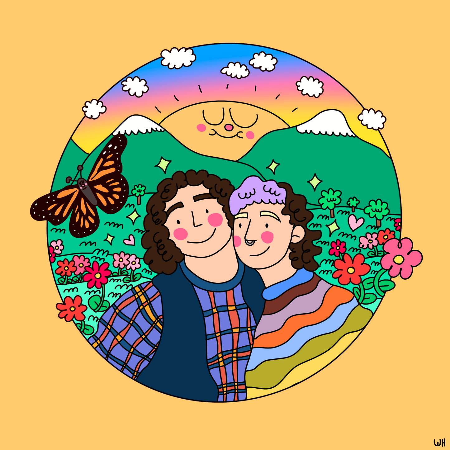 Custom Portrait - magical midpoint