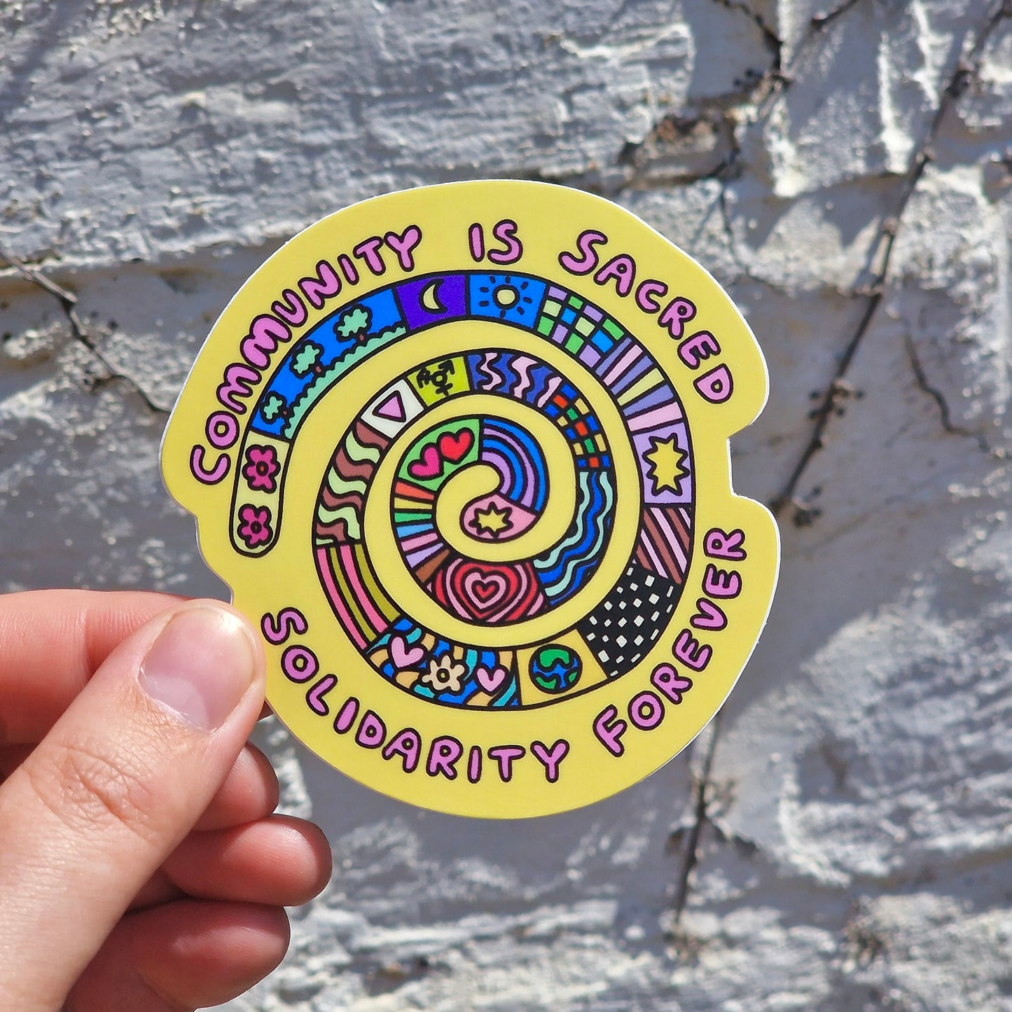 Community forever sticker
