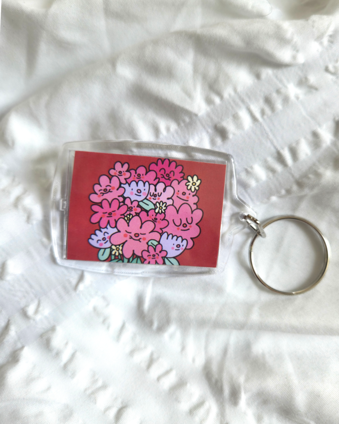 Flower Keyring