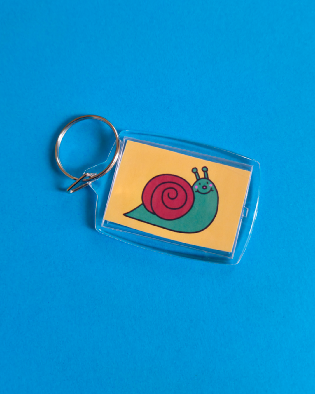 Snail Keyring