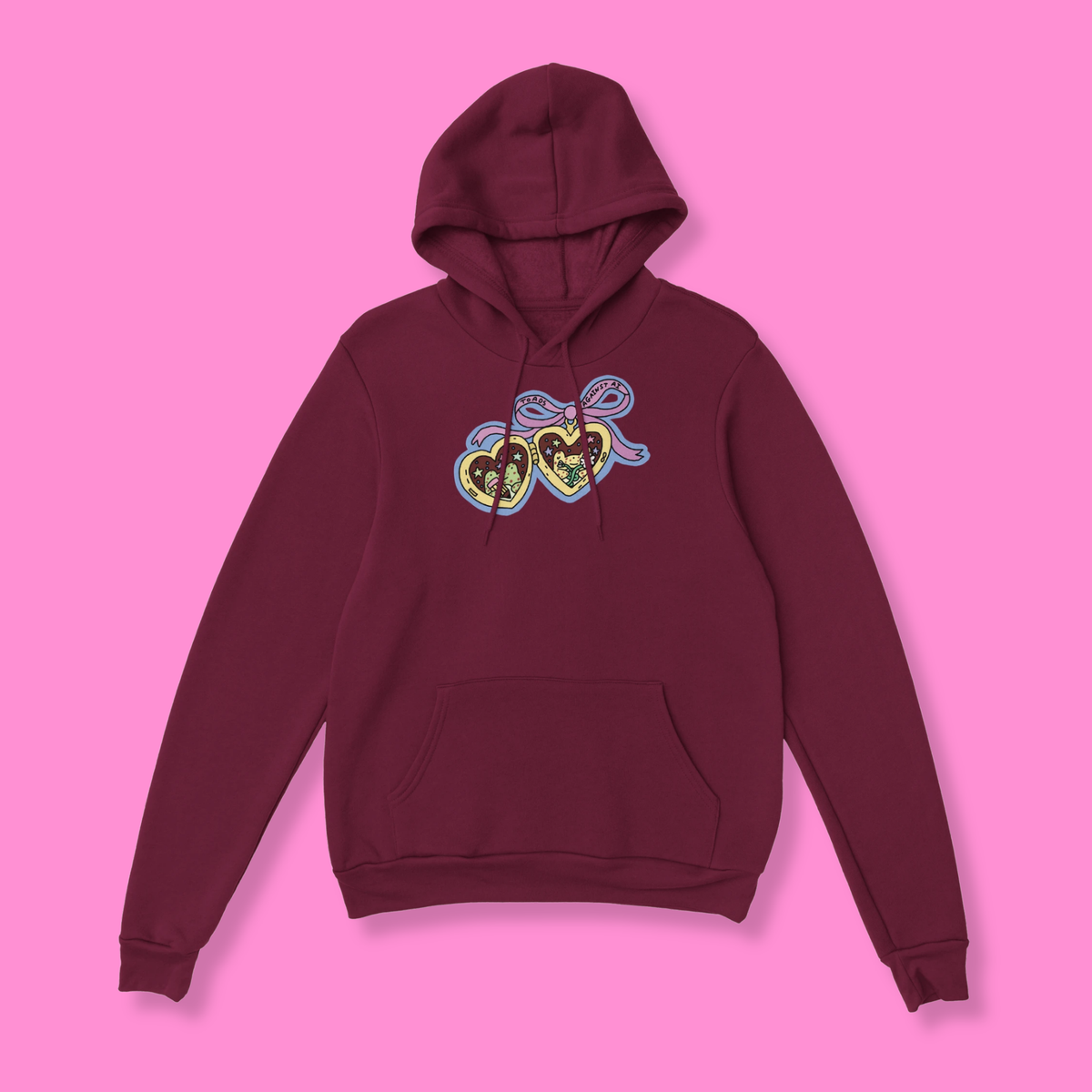 Toads Against AI hoodie