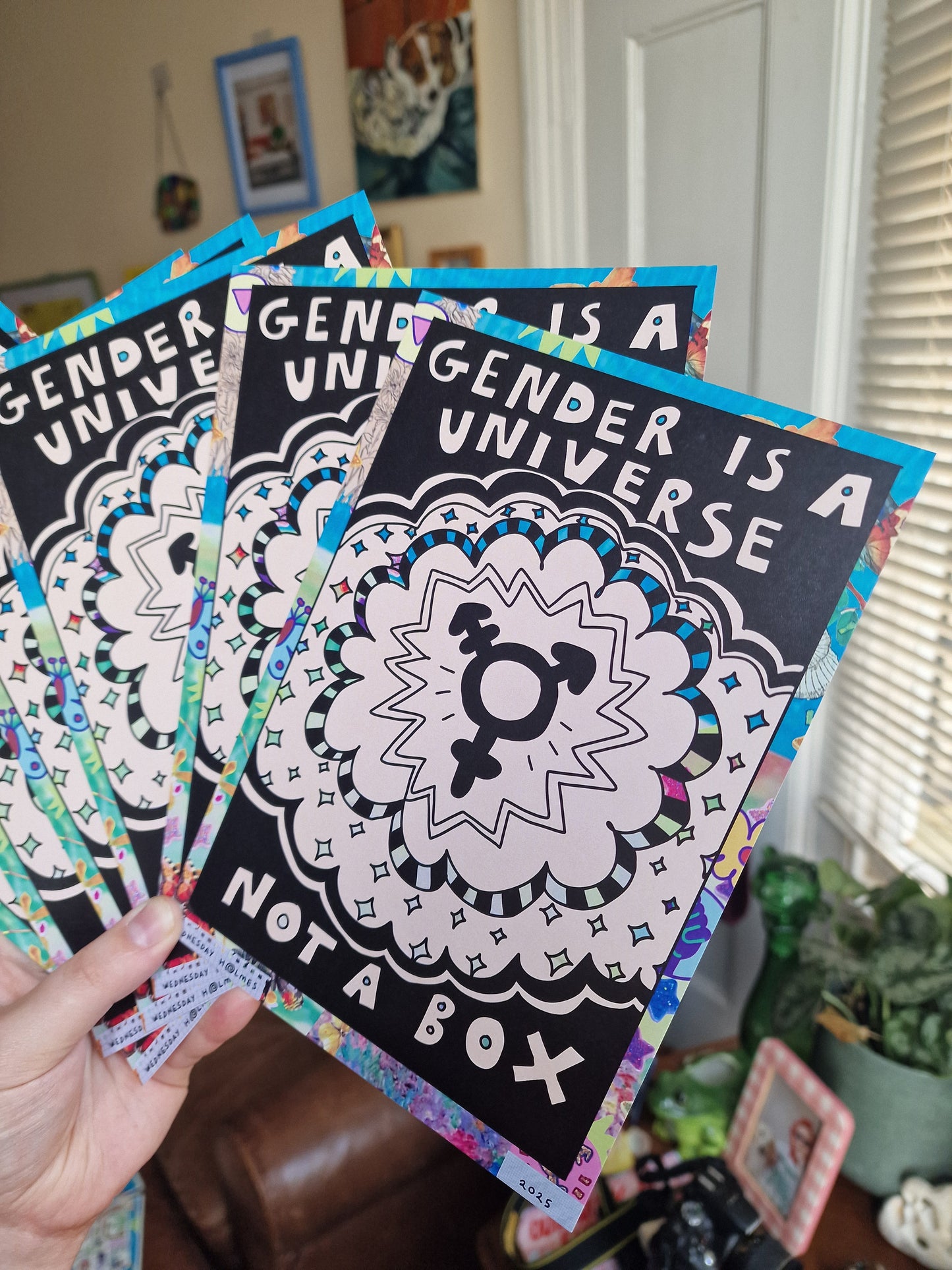 Gender is a Universe - special edition a5 print