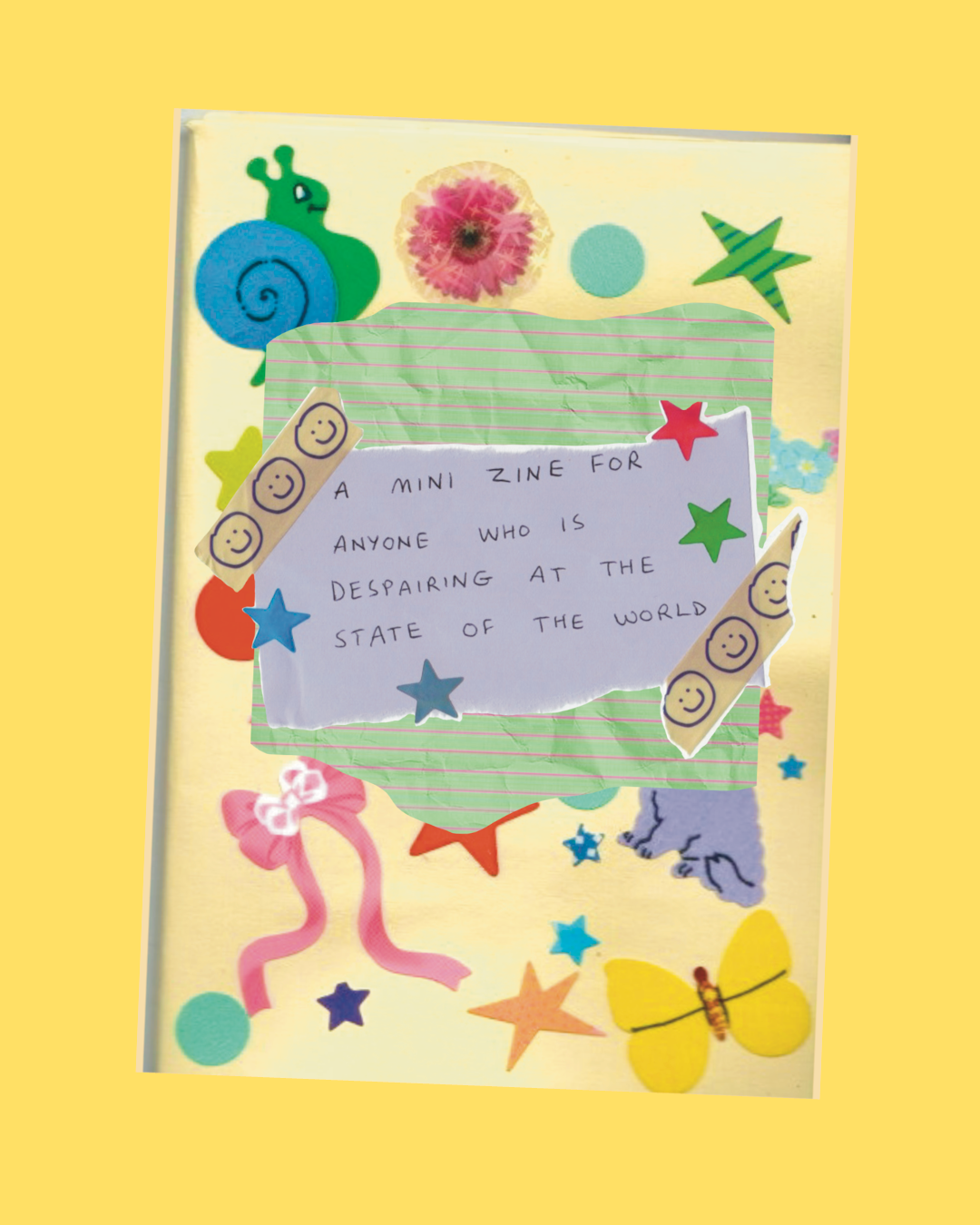 Always keep going - zine