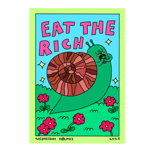 Eat the rich - print
