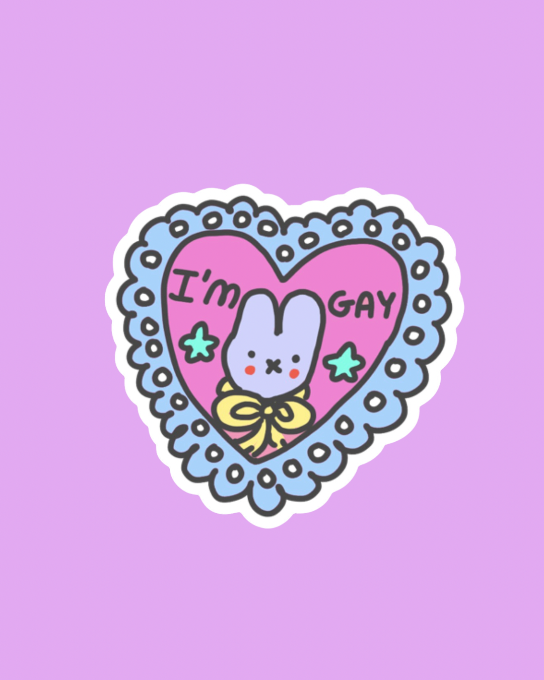I’m gay sticker