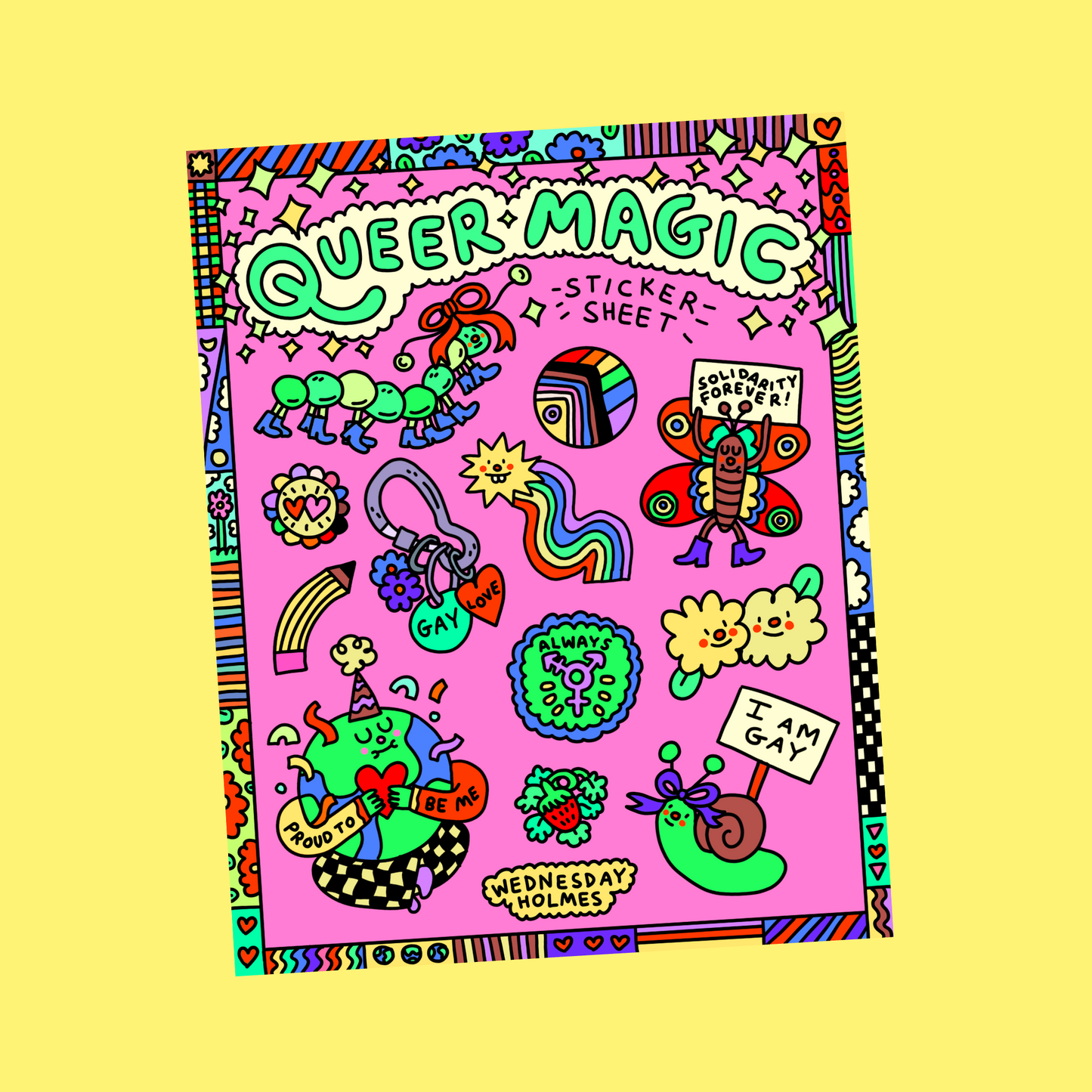 Queer Magic - Sticker sheet