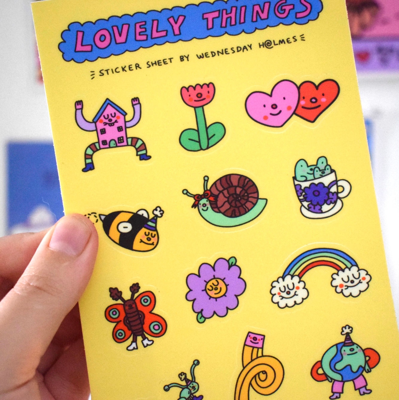 Lovely Things - Sticker Sheet