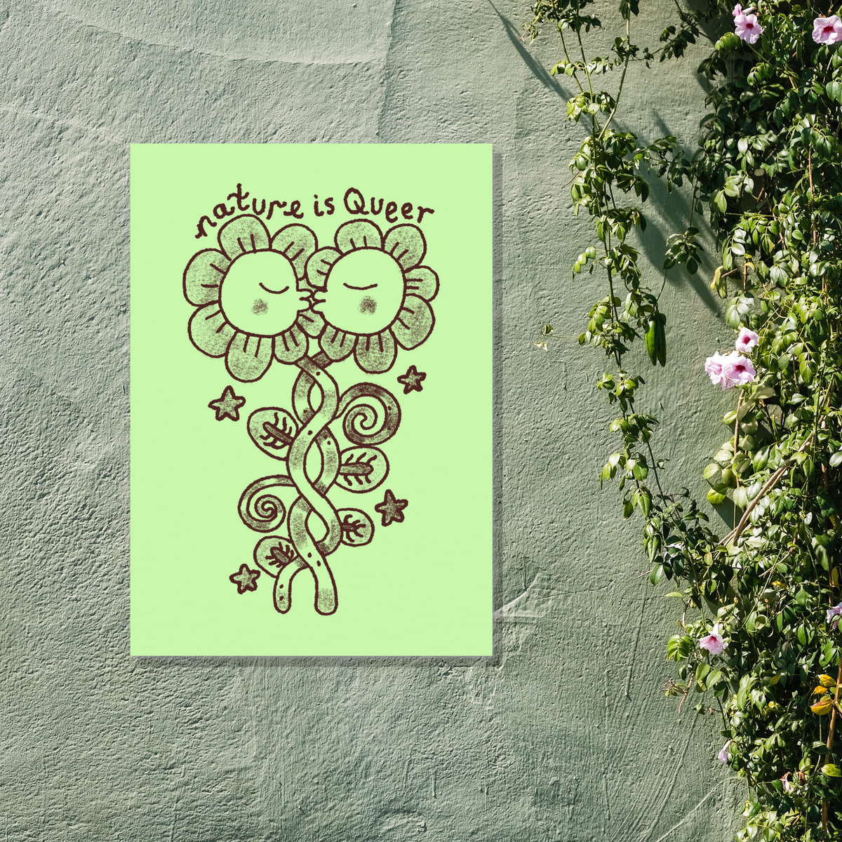 Nature is queer print