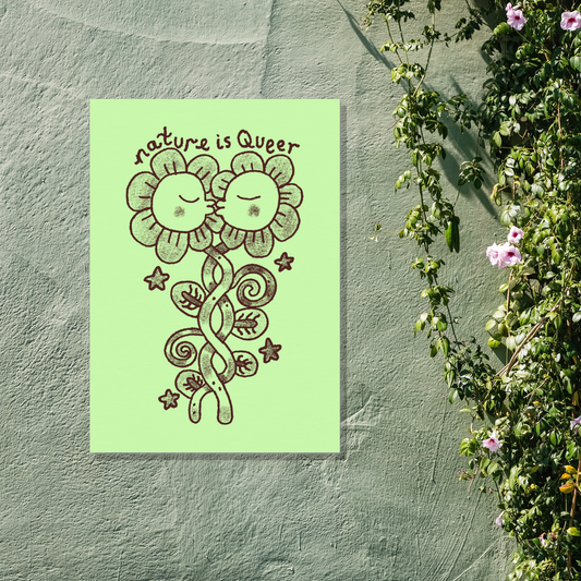 Nature is queer print