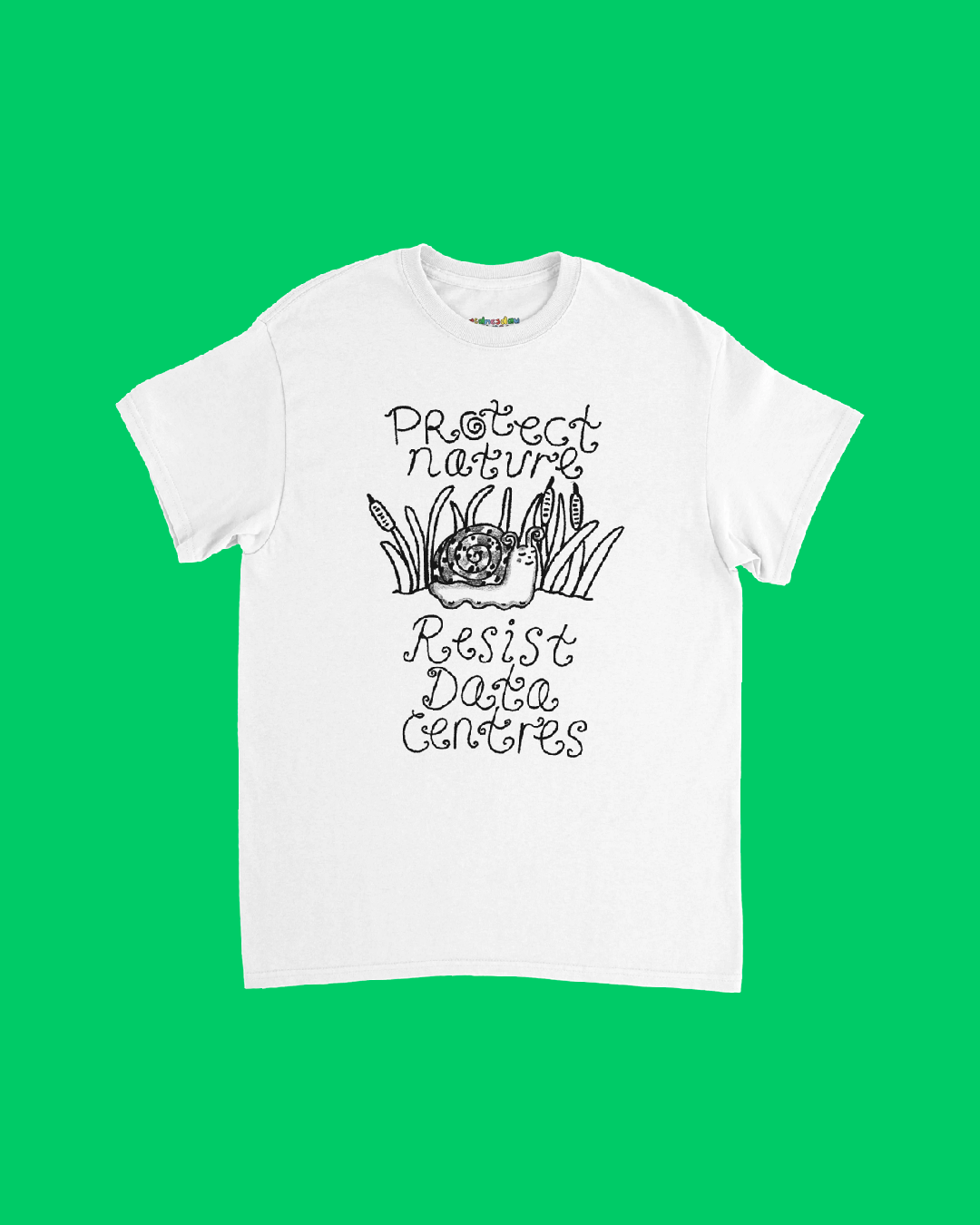 Protect Nature, Resist Data Centres Tshirt