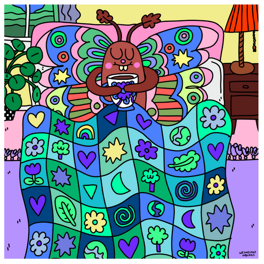 Snug as a bug - Art print