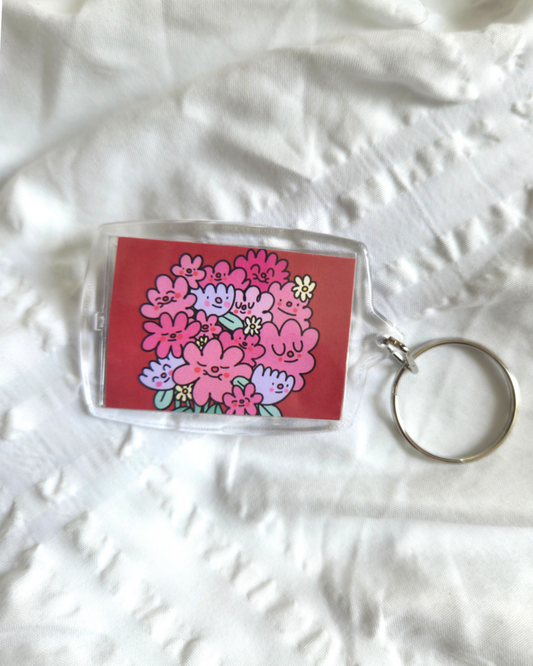 Flower Keyring