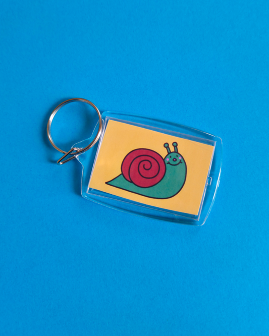 Snail Keyring