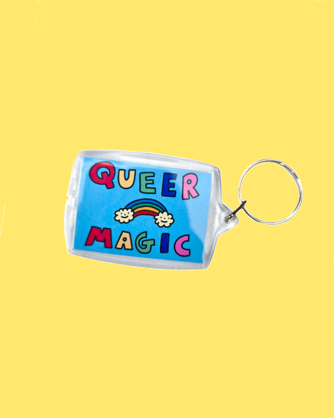 Queer Magic Keyring