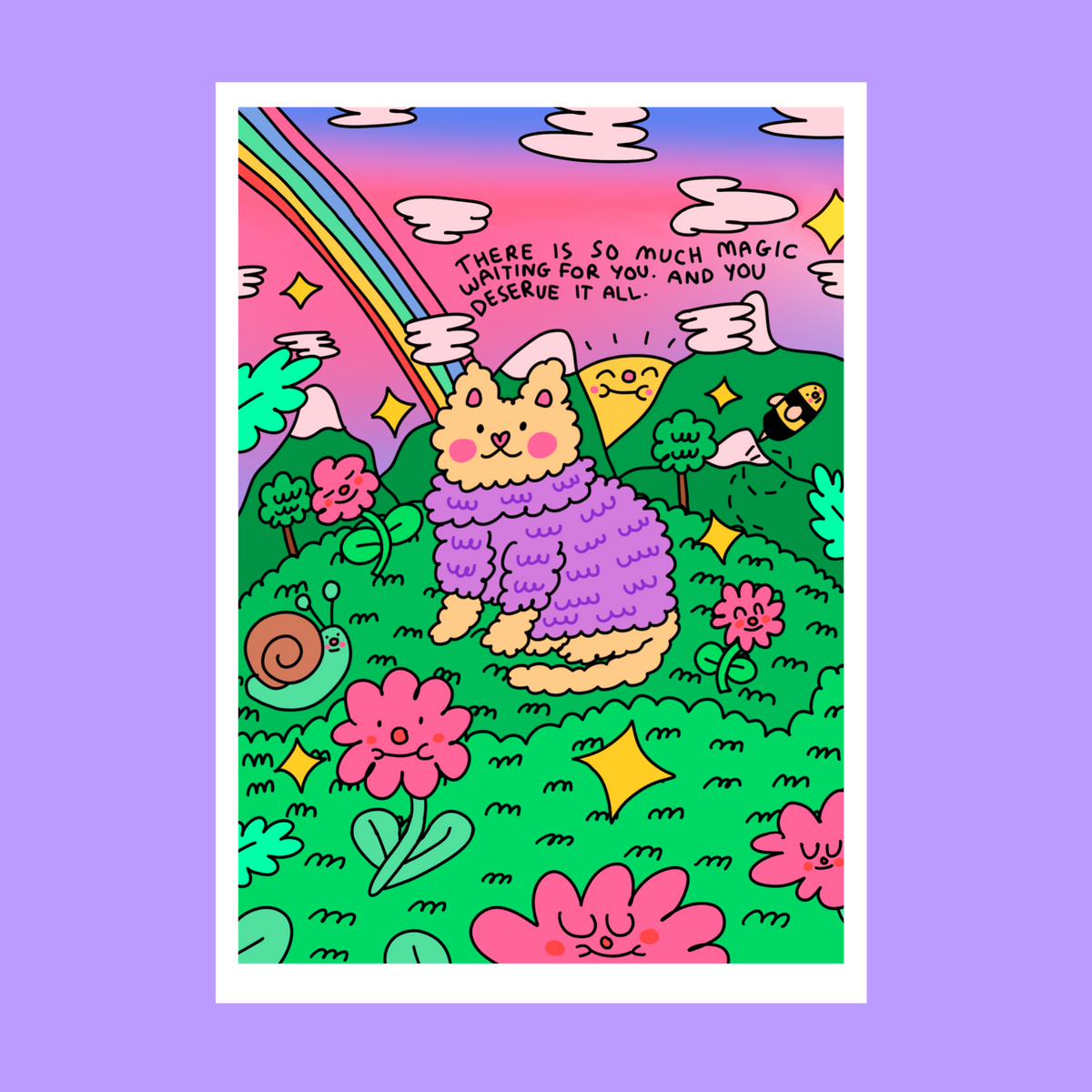 PERFECTLY IMPERFECT - A5 magic print