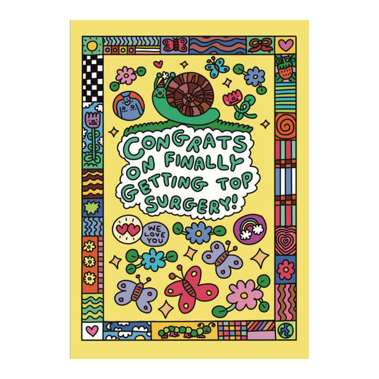 Congrats! Top Surgery greetings card