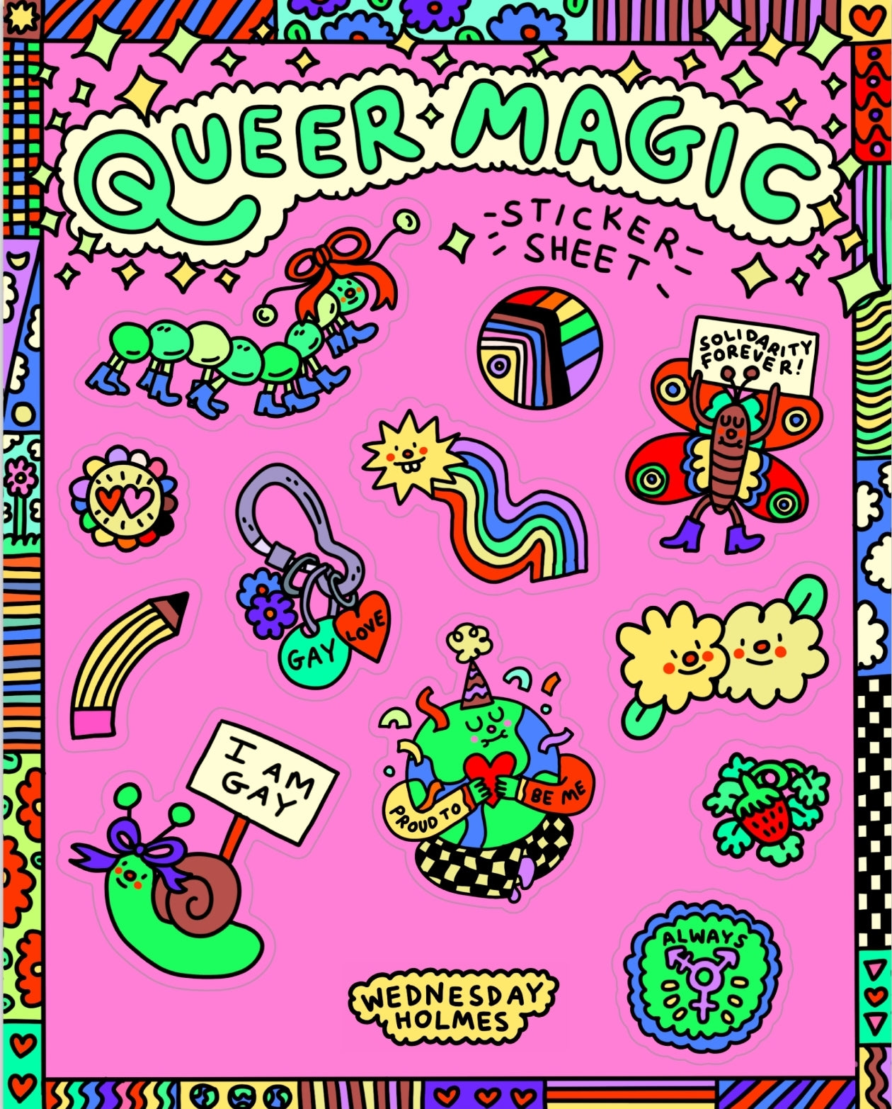 Queer Magic - Sticker sheet