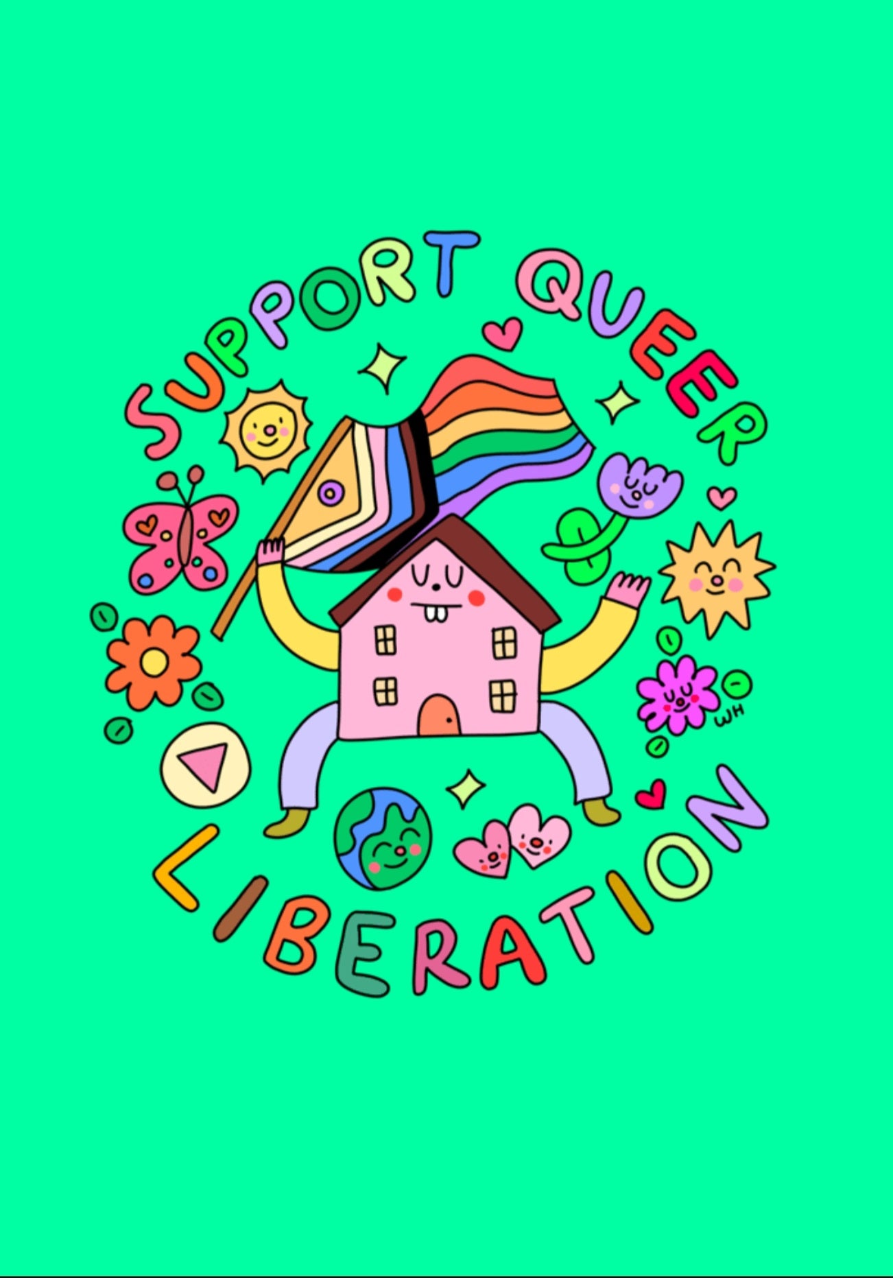 Support Queer Liberation - print