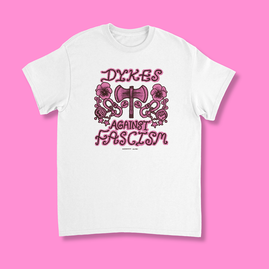 Dykes against Fascism T-shirt